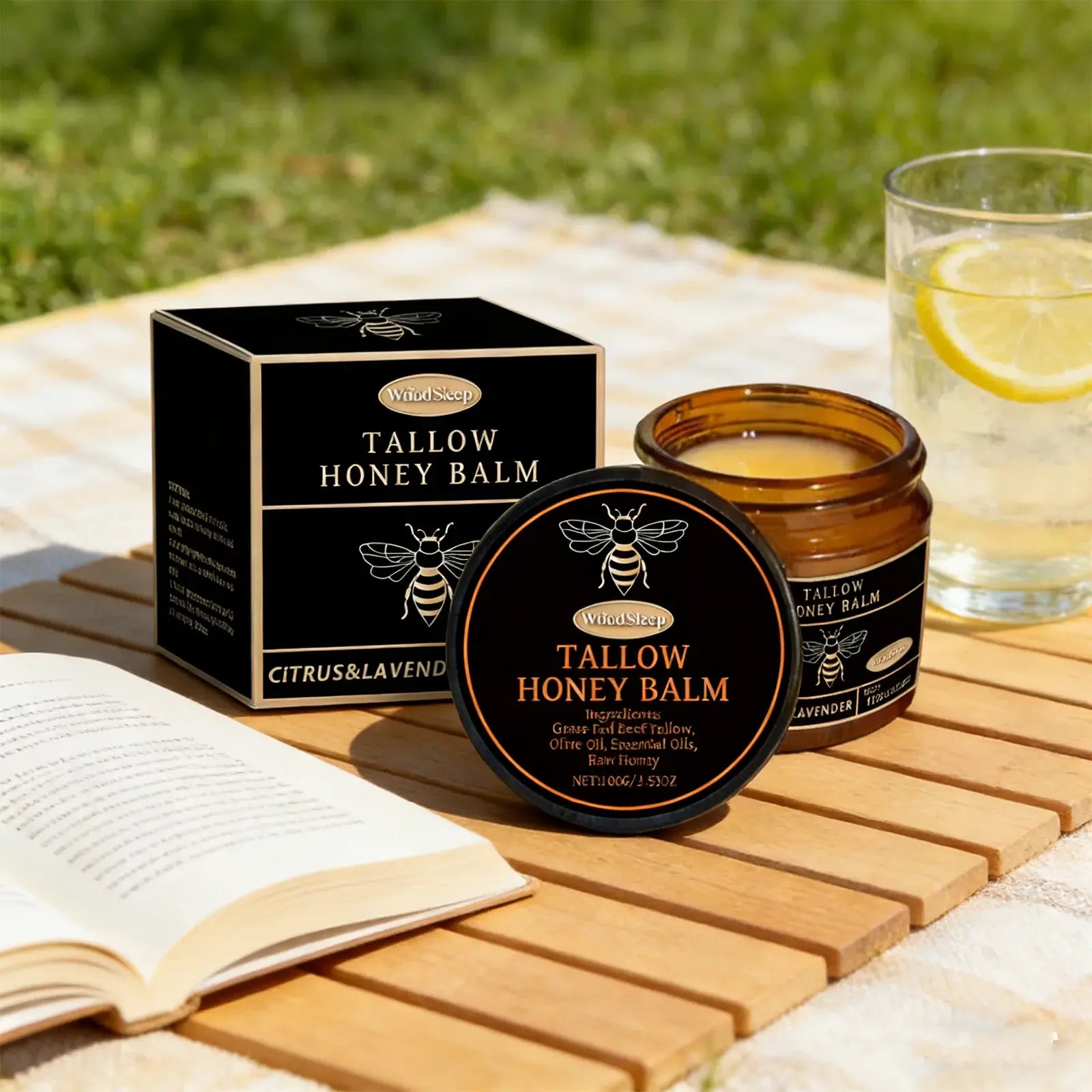 Tallow Honey Balm Nourishing Deeply The Skin, Adjusting Skin Color.