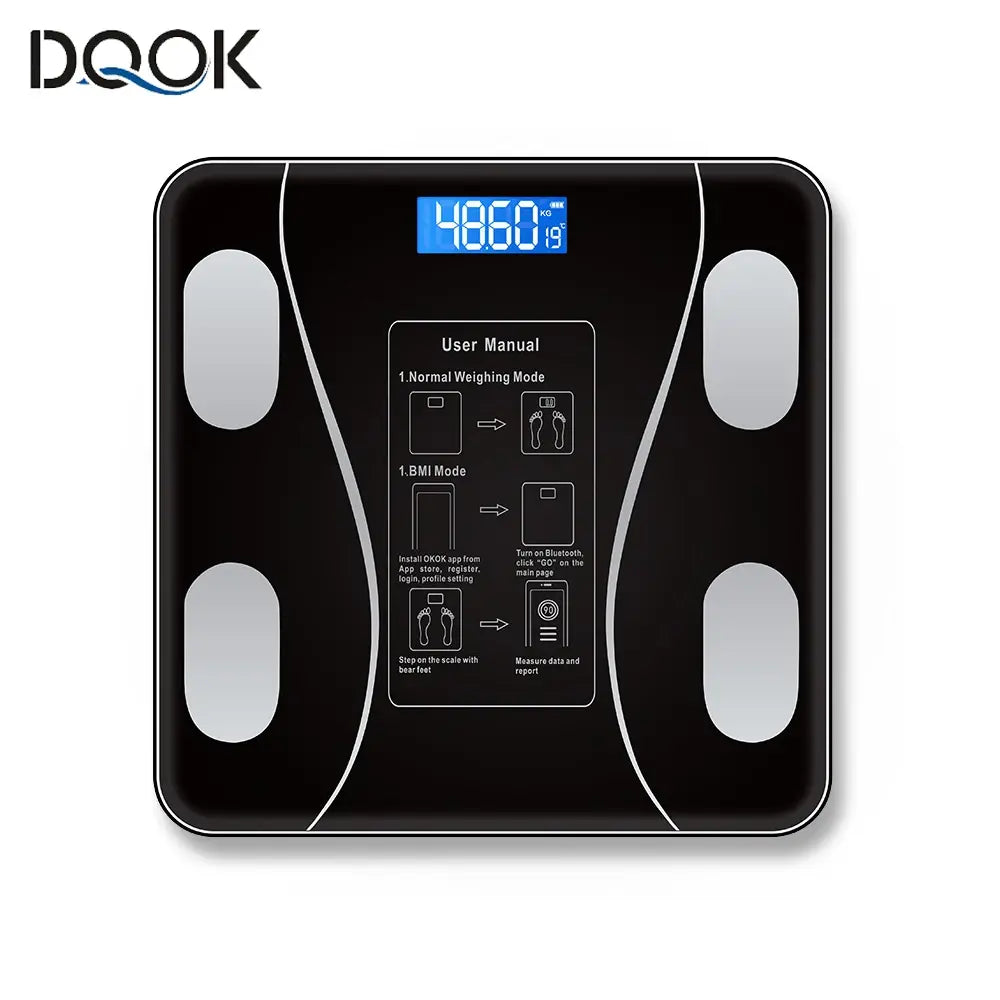 Body Fat Scale Smart Wireless Digital Bathroom Weight Scale Body.
