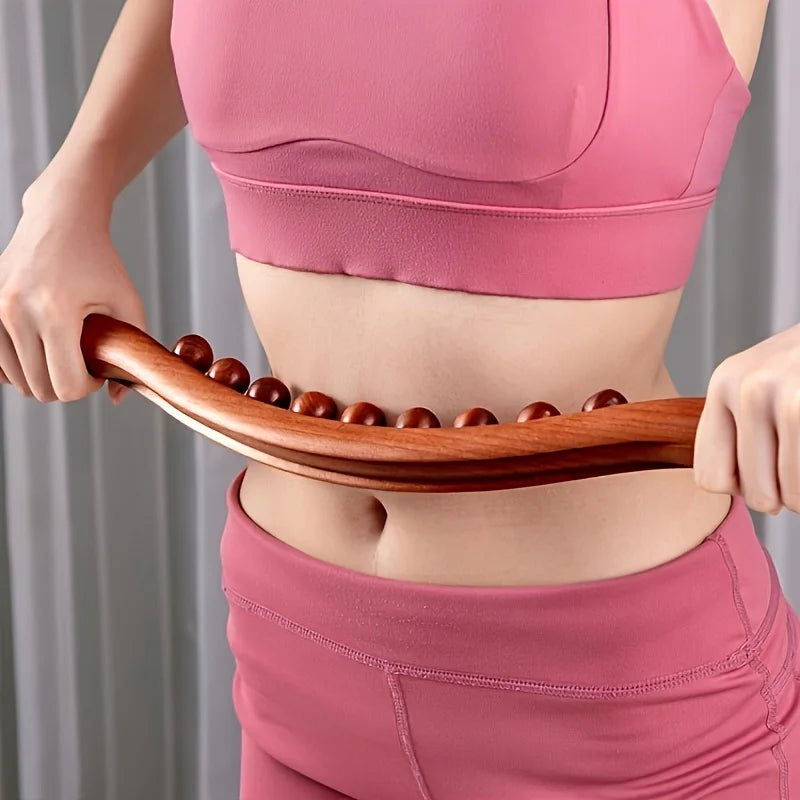 1pc Massage Stick, Carbonization Massage Stick One Universal Scraping