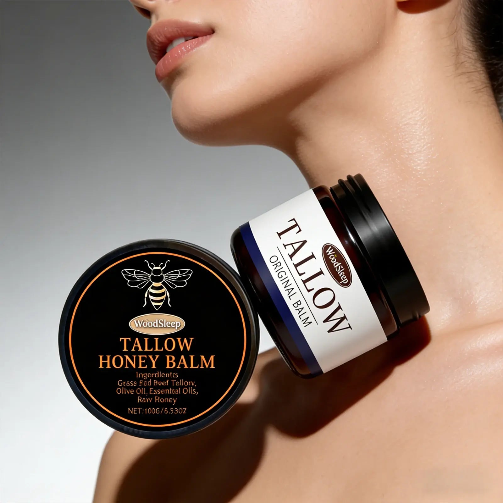Luxurious Tallow Honey skincare for a radiant, moisturizing glow that rejuvenates and nourishes the skin