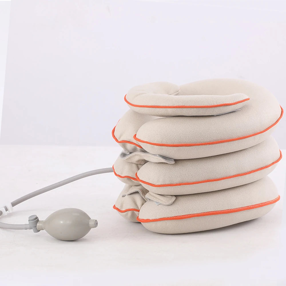 Medical Cervical Neck Traction Inflatable Neck Stretcher Brace Neck protection