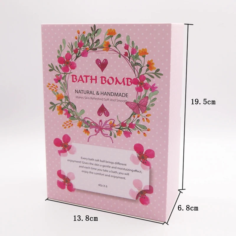 Bath bomb gift box body care spa bathtub is an ideal gift
