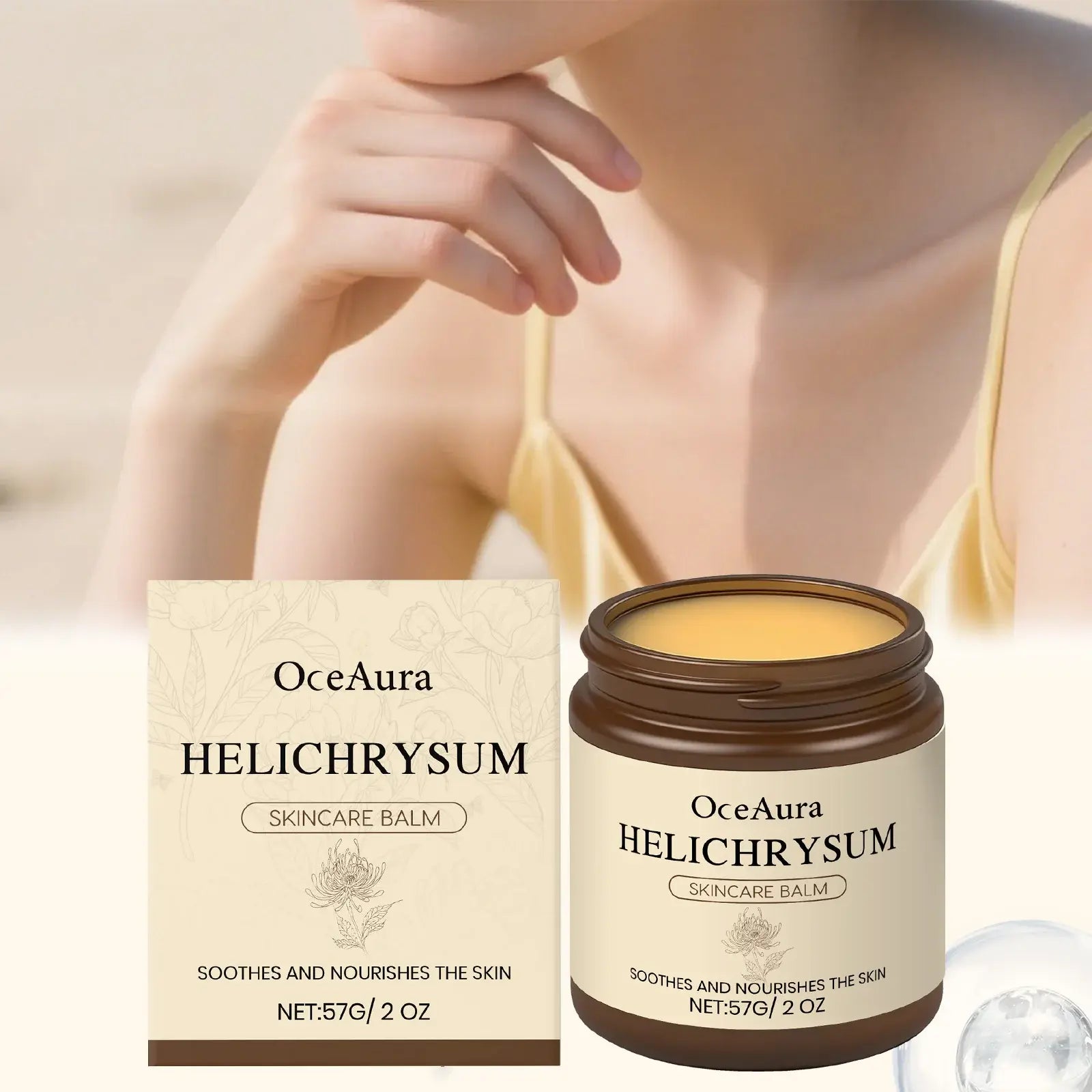 Luxurious moisturizing cream providing deep hydration for radiant, silky smooth skin