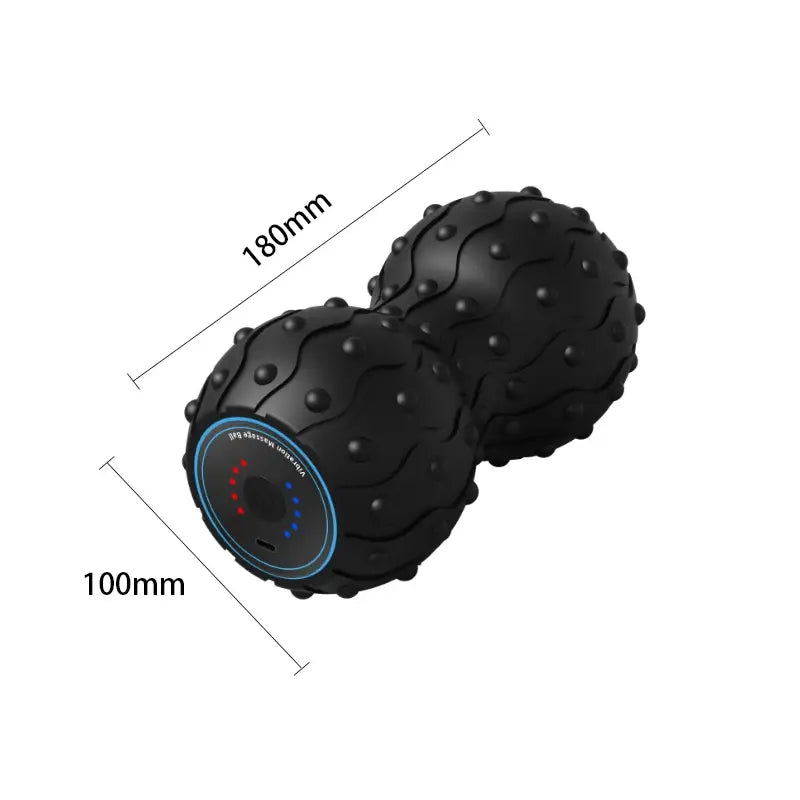 Rechargeable 5 Gears Vibrating Massage Ball Portable Peanut Massager.