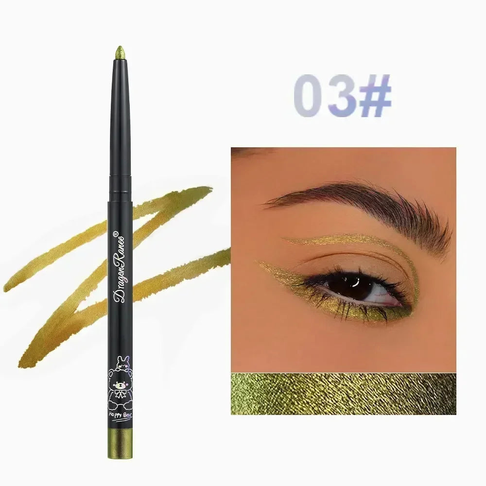 Glitter Aurora Eyeliner Pen Multi Chrome Eye Liner Lasting Shiny Eyeshadow
