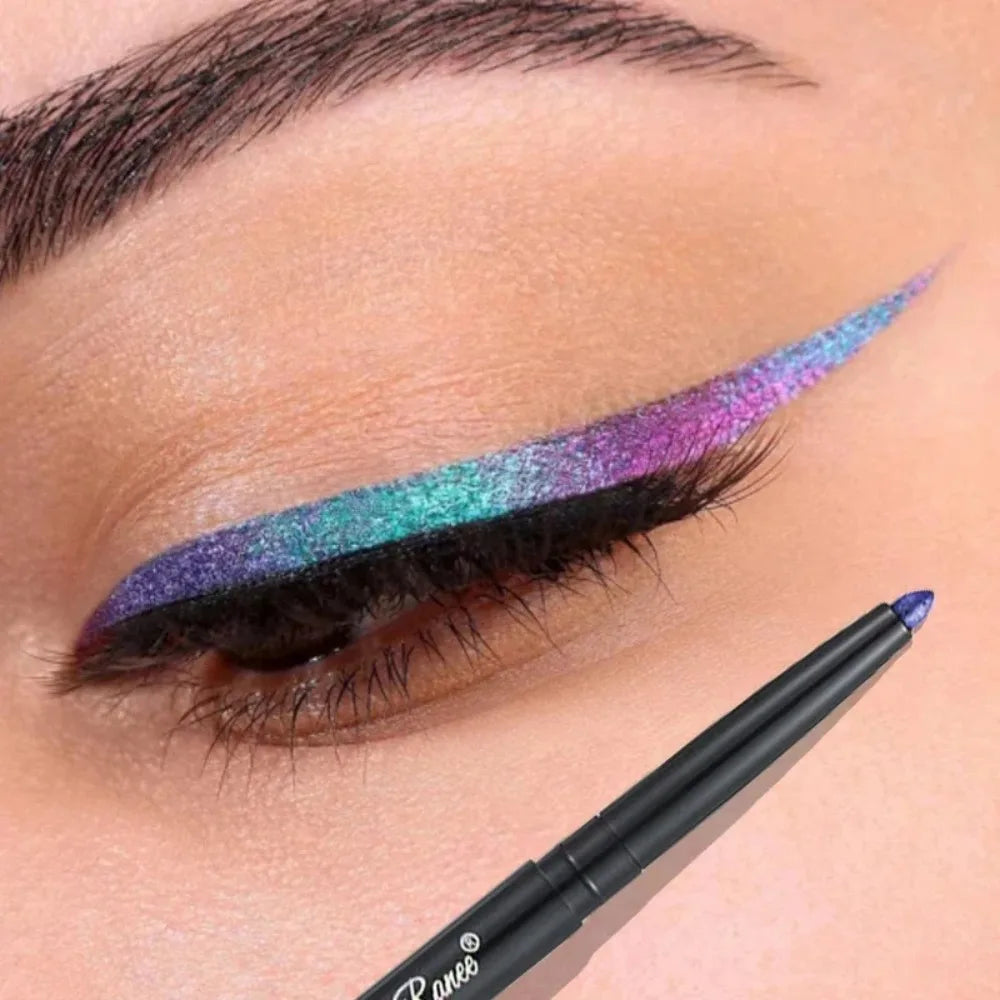 Glitter Aurora Eyeliner Pen Multi Chrome Eye Liner Lasting Shiny Eyeshadow