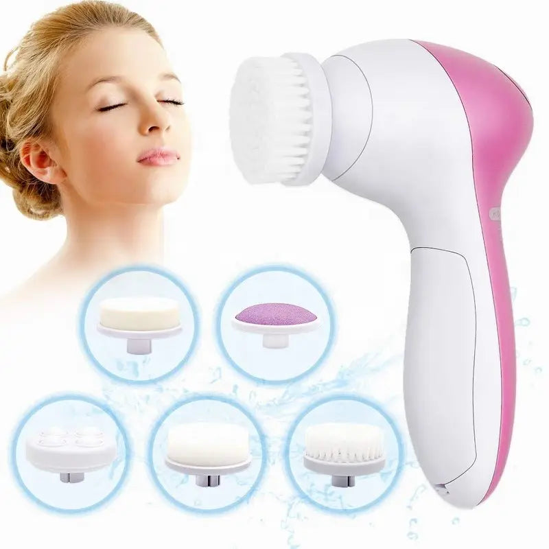 Electric Facial Cleaner Cleansing Brush Wash Machine Spa Skin Care