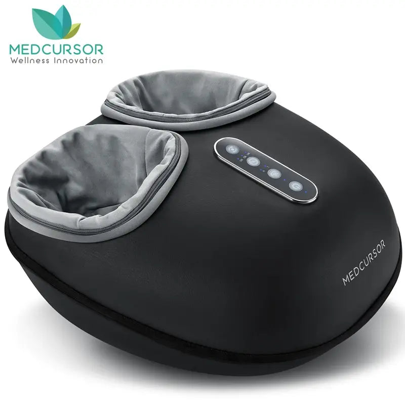 Medcursor Shiatsu Foot Massager Machine with Heat Roller Muscle.